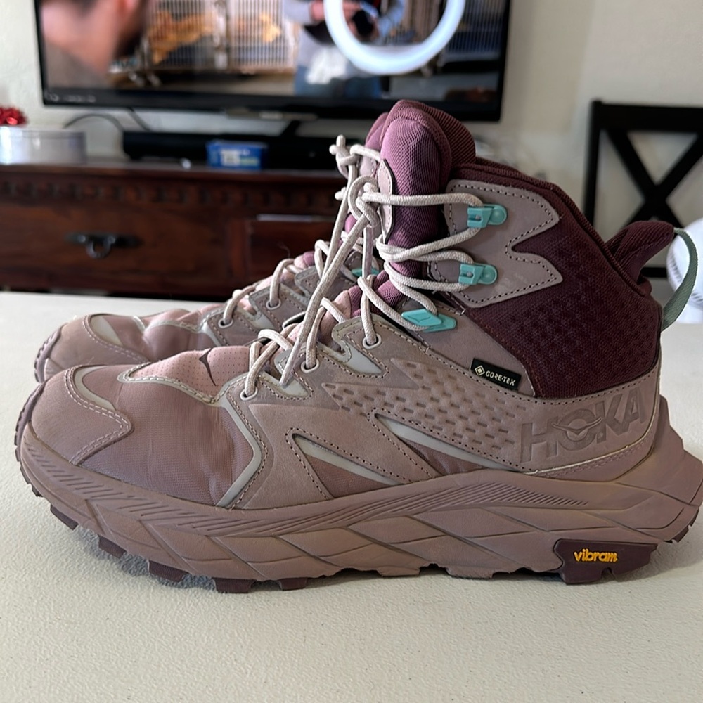 HOKA Women's Anacapa Mid GORE-TEX® Hiking Shoes Elderberry